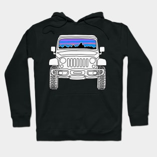 Sunset Vehicle Hoodie